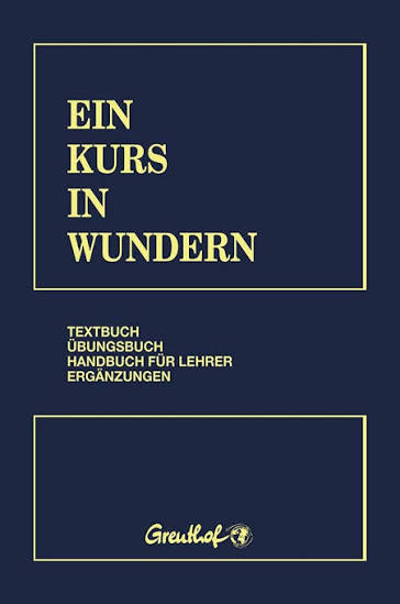 A Course in Miracles – German edition